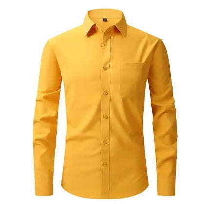 Long sleeved colorful suits shirt for men's top