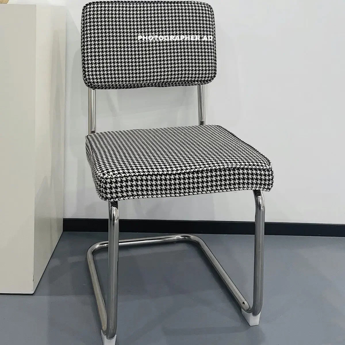 Mid-Century Modern Dining Chairs with Metal Frame, Multiple Styles Leisure chair for Kitchen, Living Room, Office , Muebles