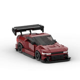 LEQUMOC Technical Car Speed Red Supercar Bricks Model Building Blocks Toys for Gifts Toy City Car
