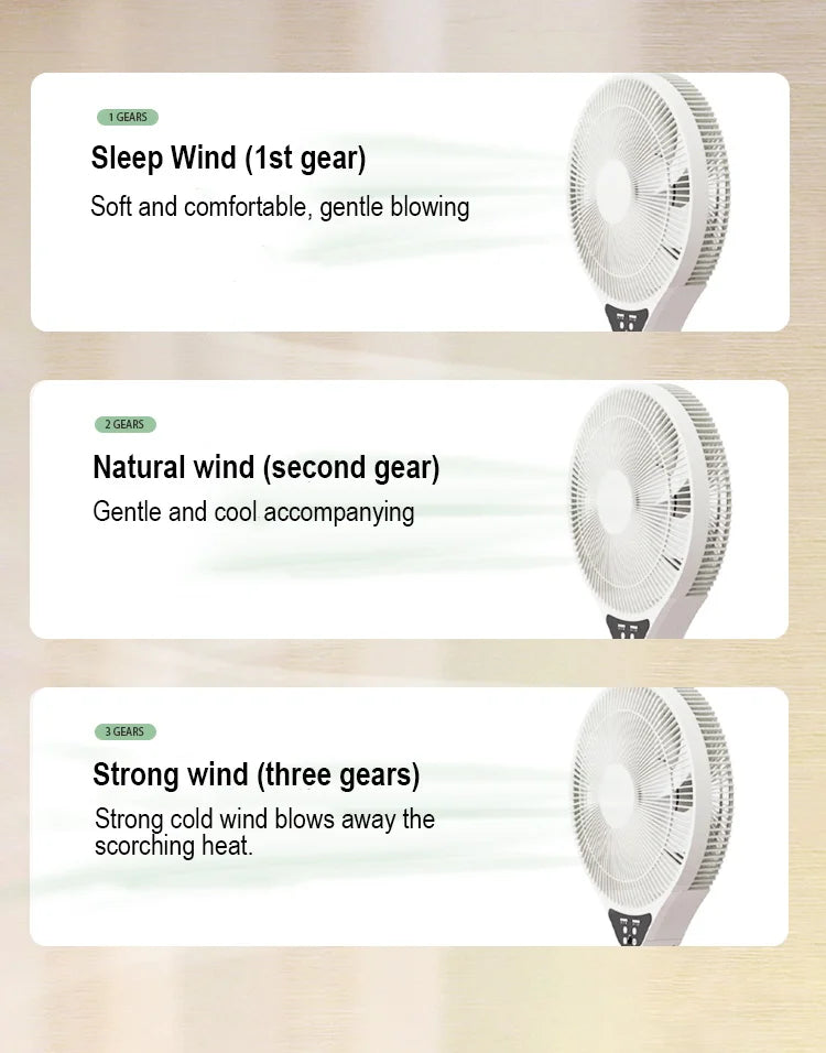 220V Electric Pedestal Standing Fan Adjustable Heigh Desk Air Blower Timing Shake for Living Room Bedroom Kitchen Home Office