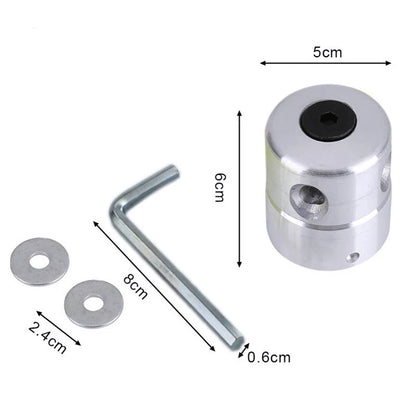 Universal Aluminum Trimmer Head with Four Trimmer Lines for Brush Cutter Grass Trimmer