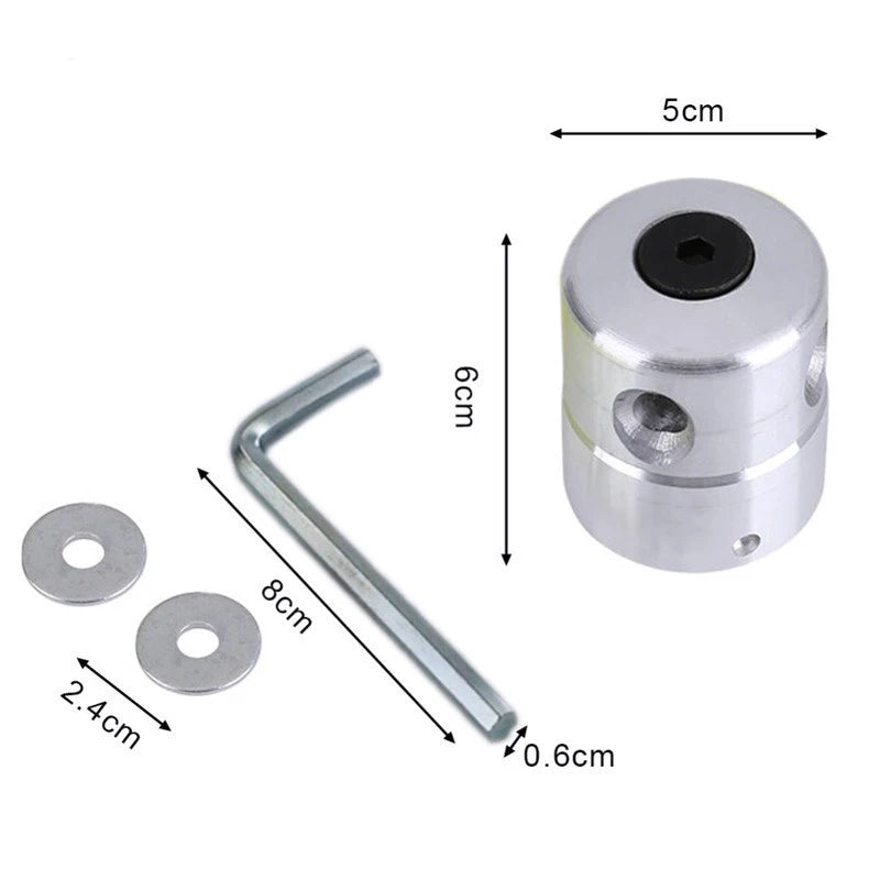 Universal Aluminum Trimmer Head with Four Trimmer Lines for Brush Cutter Grass Trimmer