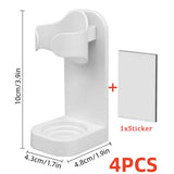 1-4PCS Electric Toothbrush Wall-Mounted Holder Space Saving No Punching Bathroom Accessories Toothbrush Stand Rack Organizer