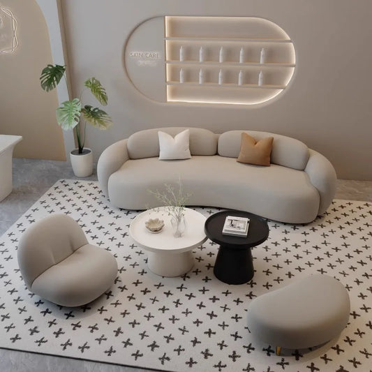 Modern Minimalist Living Room Sofas Outdoor Modern Luxury Recliner Children Sofas Makeup Creative Women Muebles Hotel Furniture