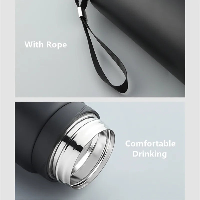 1000ml/1600ml Double Stainless Steel Vacuum Flask With Filter Large Capacity Portable Sport Thermos Mug Coffee Tea Tumbler