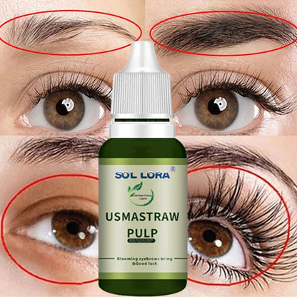Suero para el crecimiento de cejas, nutre los folículos y realza las pestañas. Líquido nutritivo para pestañas gruesas y alargamiento intensivo.