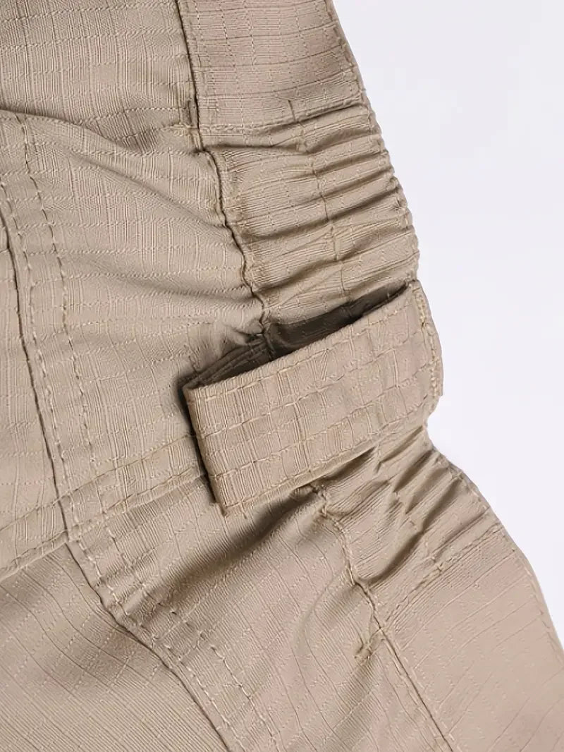 Men's Outdoor Multi Functional Tactical Pants, Multi Pocket Outdoor Hiking Sweatpants, Water-repellent, wear-resistant
