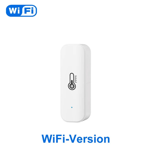 Sensor de temperatura y humedad Tuya Smart WiFi ZigBee, termómetro e higrómetro para interiores, compatible con Alexa y Google Home. 