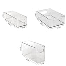 Transparent Refrigerator Storage Box Vegetable Fruit Organizer Fridge Clear Container for Kitchen Food Drinks Storage