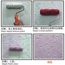 Decorative Paint Roller Pattern Embossed Texture Painting Tools for Wall Rubber Airless Pintura Machine Household Brush EG321T