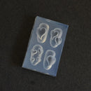 1Pc Skirt Lace Heart  3D Acrylic Mold Nail Art Decorations  DIY Design Silicone Decorated  Nail Art Templates Nails  Mold