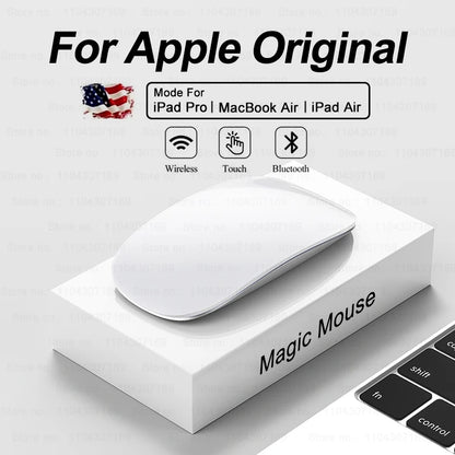 Ratón inalámbrico Bluetooth 5.0 para Surface Magic Mouse multitáctil original de Apple para MacBook Pro Air, minicomputadora portátil, tableta, iPad 