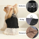 Winter Dog Jacket Windproof Reflective Pet Clothes For Small Big Dogs Cat Costume Puppy Coat Vest With D-ring Chihuahua Outfits