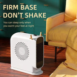 Mini calentador eléctrico portátil de calentamiento rápido, ahorro de energía, dispositivo de calentamiento portátil, ideal para uso doméstico y calefacción de dormitorios.