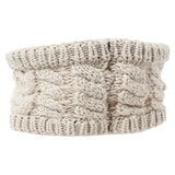 Female Cycling Cap Warm Knitted Riding Skullies Beanies Twisted Head Wrap Women's Winter Hat Hairwrap Headwear