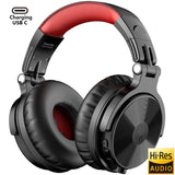 Oneodio Pro C Wireless Bluetooth 5.2 Headphones Over Ear With Microphone Hi-Res Audio Wired&Wireless Headset 110h Playtime AAC