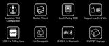 Keychron V1 Max ISO Layout Collection QMK Wireless Custom Mechanical Keyboard 2.4 GHz & Bluetooth RGB Backlit Hot-Swappable