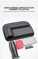 Universal Car Seat Gap Organizer Storage Box Multifunction Leather Crevice Side Storage Pocket Wallet Keys Card with Cup Holder