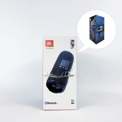 Original JBL FLIP 6 Bluetooth Speaker FLIP6 Portable IPX7 Waterproof Outdoor Stereo Bass Music Track Speaker Independent Tweeter