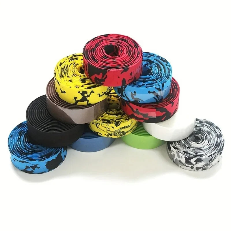 Camouflage Bicycle Straps Road Bike Straps Bend Handle Straps Bike Handlebar Tape Bicycle Accessories Outdoor Sports Cycling