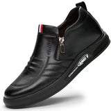 Casual Leather Shoes Men Loafers Trend Brand Business Shoes Autumn Slip-on Flat Men's Sneakers Comfortable Moccasins Zapatos Hombre