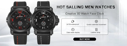 NAVIFORCE Brand Fashion Men Watch Waterproof Luxury Luminous Male Calendar Quartz Wristwatch Relogio Masculino 2024 New Arrival