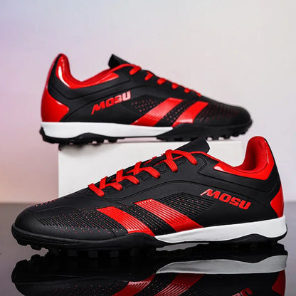 Zapatillas de fútbol para hombre, para exteriores, TF/FG, unisex, para entrenamiento, partido, de alta calidad, ultraligeras, antideslizantes y ligeras.