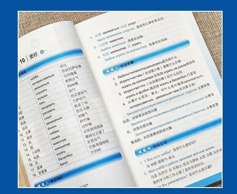 Learn Russian From Scratch Chinese-Russian Bilingual Books Russian Multimedia Classroom From Scratch Language Learning Book