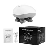 Cabeça do couro cabeludo massageador de cabelo elétrico cuidados de saúde antiestresse relaxar massagem corporal profunda saude tecido evitar massagem corporal mini couro cabeludo