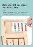 Montessori Wooden Color Shape Matching Cognition Learning Game Board Early Stimulate Children Brain Logic Thinking Develop Toys