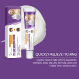 EELJOY Pet Skin Care Cream for Dogs Cats Dry Itchy Skin Relief Soothing Balm Anti Itch Lotion Allergy Treatment Paw Repair