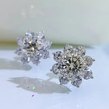 Delicate Small Round Stud Earrings Women with Shiny Cubic Zirconia Simple Versatile for Teens Fashion Jewelry
