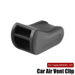 Clip de salida de aire para aromaterapia para Tesla All Model3/Y, adaptador de ambientador de plástico negro, accesorio decorativo para aromaterapia. 