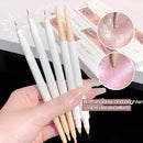 Caneta de bicho-da-seda de cabeça dupla fosca perolada fina flash iluminando sombra caneta contorno sob pálpebra para caneta