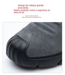 Genuine Leather Cow Suede Safety Work Shoes For Men Composite Head Anti Nail Anti Static Welding Shoes Indestructible Boots