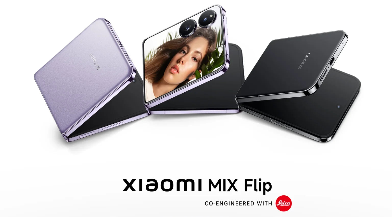 Global Version Xiaomi MIX Flip 67WHyperCharger 12GB 512GB Leica  6.86" 120Hz Display Snapdragon 8 Gen 3 Smartphone 50MP Camera