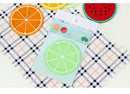 Fruit Shape Cup Coaster Silicone Slip Insulation Pad Cup Mat Hot Drink Holder Mug Stand Home Table Decorations Kitchen Accessory
