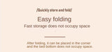 Lift Foldable Laptop Table for Bed Stand Lap Lazy Learning Desk Student Computer Desk for Working Read with Radiator Drawer