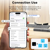 Foldable Bluetooth3.0 Wireless Keyboard With Magnetic Stand,Rechargeable 60 Keys Aluminum Alloy Mini Keyboard,Portable Wireless Travel Keyboard for Window/Mac OS-Grey