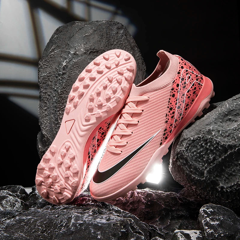 Nuevas botas de fútbol para exteriores, botas de fútbol con clavos largos para interiores, zapatillas TF/FG de alta calidad y muy vendidas, zapatillas deportivas para exteriores para partidos.