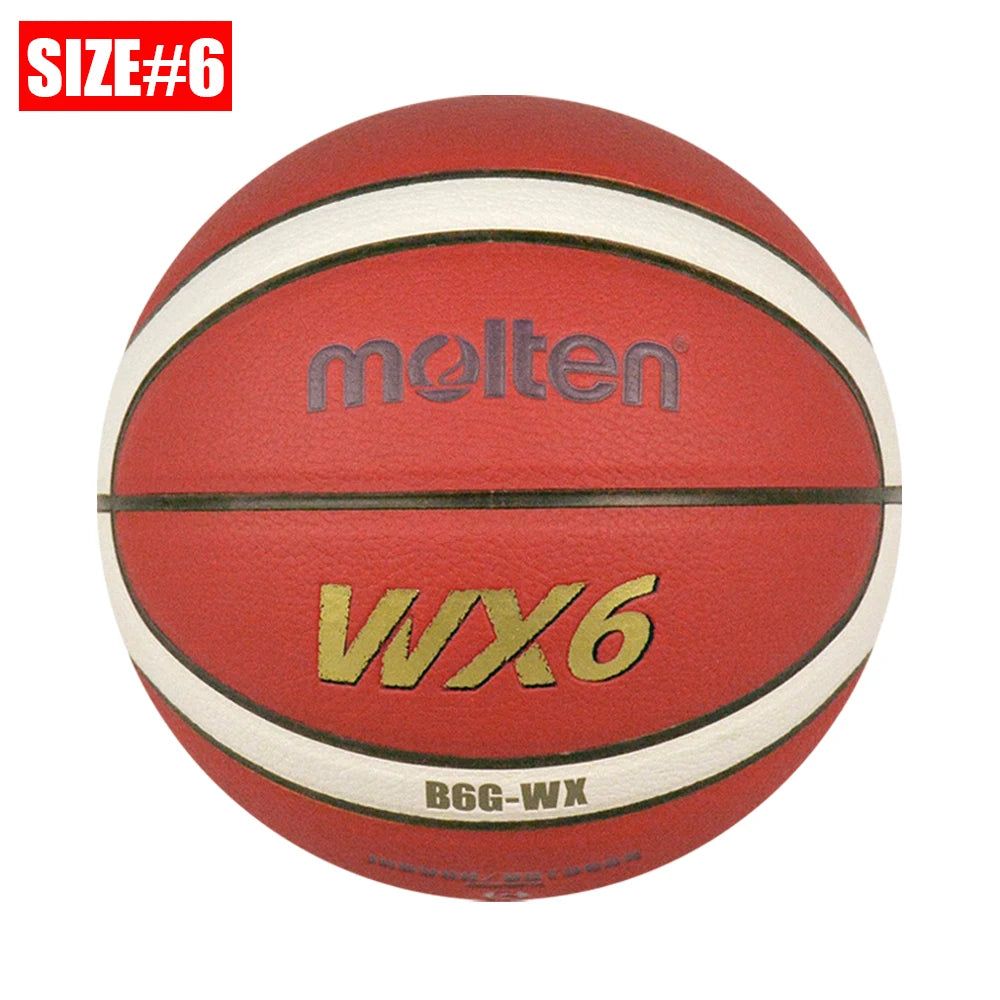 2025 Molten Basketball Official Size 7/6/5 PU Material Indoor Outdoor Men Ball Training Match Game Team Original Baloncesto