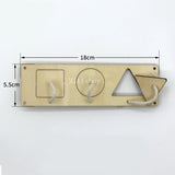 Busy Board Accessories Montessori Wooden Toy Key Lock Switch Slides Paillette Educational Toy Early Education Training Toy Gifts