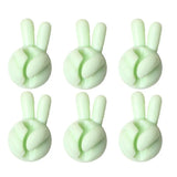 Finger Shape Cable Clips Holder Cute Charging Cord Management Home Office Car Desk Tidy Self-Adhesive Cable Winder Organizer