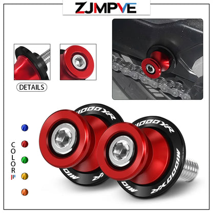 For M1000XR m1000xr 2024-2025 Motorcycle CNC Aluminum Swingarm Spools Sliders Stand Screws 8MM swingarm Bolt M1000 XR