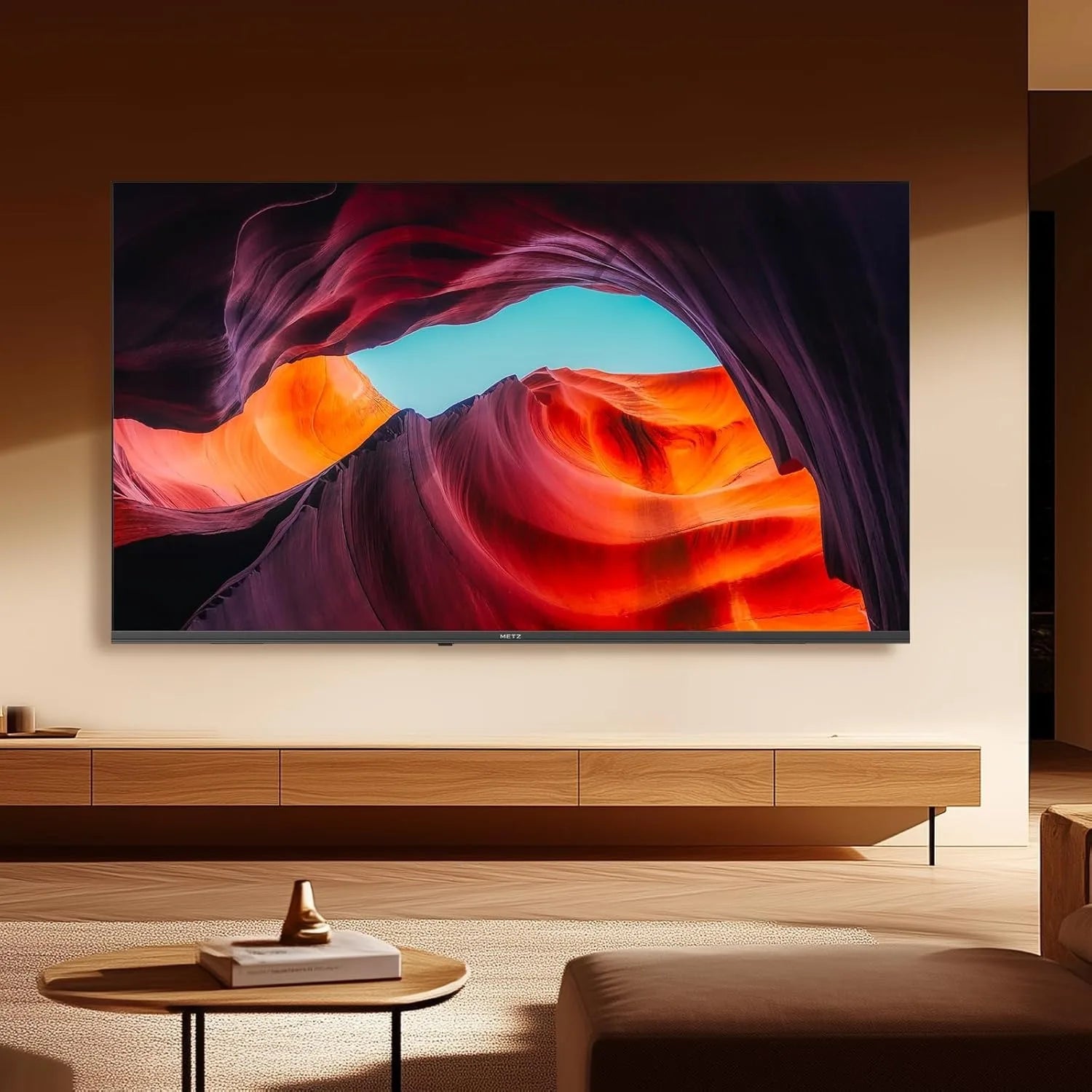 Metz TV 43 55 Inch 4K UHD Smart LED TV Google TV HDR 10 MEMC Dolby Audio Google Cast Voice Control Tuner 43MUF7000Z 55MUF7000Z