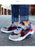 Kids' Sneakers Children Casual Sports Shoes for Boys Breathable Summer Mesh Kids Hook&Loop Students Girls School Running Shoes