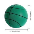 18/21/24 Solid Silent Basketball Kid Indoor Silent Sponge Elastic Little Leather Ball Lightweight 3/5/7 Inch Children Sports Toy