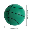 18/21/24 Solid Silent Basketball Kid Indoor Silent Sponge Elastic Little Leather Ball Lightweight 3/5/7 Inch Children Sports Toy