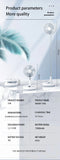 Portable Fan USB Rechargeable Folding Telescopic Floor Standing Fan Remote control Mini Fans Outdoor Camping Cooling fan home