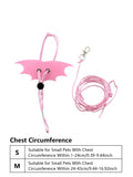 1pc Small Animal Hamster Traction Rope Strap, Hamster Flower Branch Rat Going Out Leash